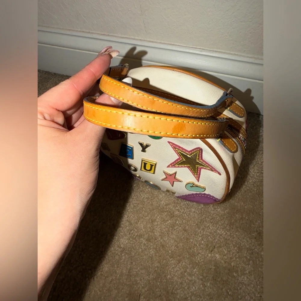 Rare Vintage Y2K Limited Ed. Dooney & Bourke x Lindsey Lohan Collab, IT BAG - Picture 9 of 14